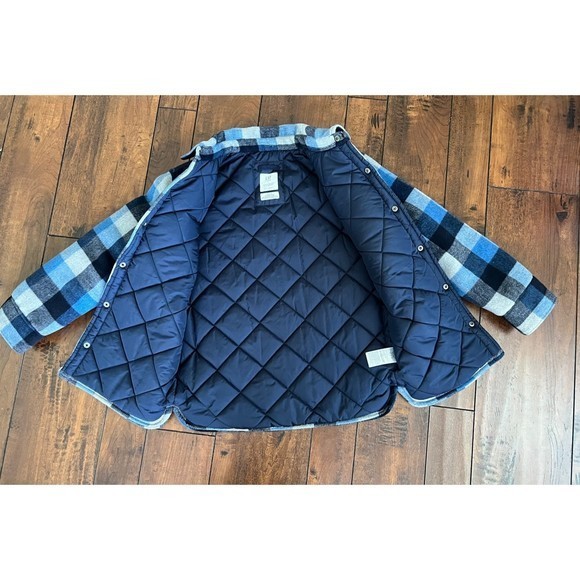 Gap Teen Flannel Jacket Large - Picture 4 of 10